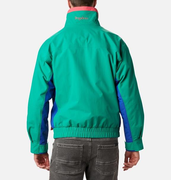 Columbia Bugaboo 1986 Interchange 3 In 1 Jacket Green Blue For Men's NZ20436 New Zealand